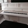 Wendl & Lung 110 stereo - neuwertiges gebrauchtes weißes Klavier mit Feurich Silent System