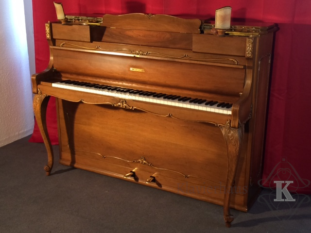 Klavier Schimmel Modell 108cm im Rokoko Stil - gebraucht kaufen im Klavierhaus Köpenick