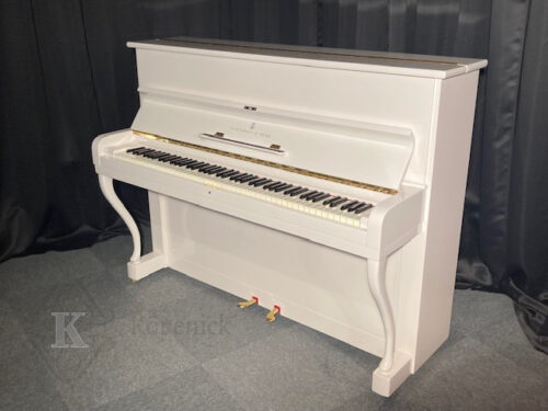 Klavier Steinway Z 115 weiß - neuwertig überholt - Klavierhaus Köpenick