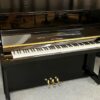 Klavier Schwechten Modell 115 schwarz - kompaktes, klassisches Einsteigerklavier